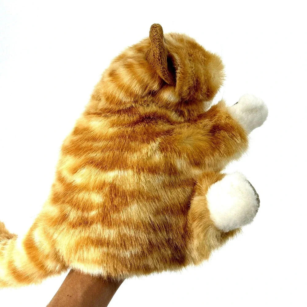 FOLKMANIS Puppet Orange Tabby‎ Cat Kitten 9